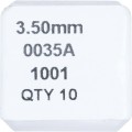 Wiertło 3,5mm HSS TiN SwissTech SWT1250035A
