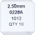 Wiertło 2,5mm do aluminium HSS-Co kobaltowe SwissTech SWT1250225A
