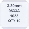 Wiertło 3,3mm wzmocnione HSS-Co TiN kobaltowe SwissTech SWT1250633A