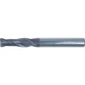 Frez trzpieniowy 10x1,5mm z węglika 2 ostrza z zaokrąglanymi ostrzami chwyt prosty powłoka Q SwissTech SWT1658512K