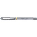 Gwintownik BSP 1/8"x28 HSS-EV do stali zwykłej proste rowki przelotowy 6H din371 din376 nakrój B pasywowany maszynowy calowy żółty pasek Swisstech SWT1850902Y