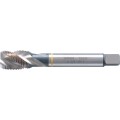 Gwintownik BSP 3/8"x19 HSS-EV do stali niskostopowej miękkiej nierdzewnej i mosiądzu spiralny nieprzelotowy 6H din371 din376 nakrój C pasywowany maszynowy calowy żółty pasek Swisstech SWT1850936Y