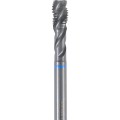 Gwintownik M12x1,75 HSS-EV do stali nierdzewnej din371 din376 spiralny nieprzelotowy głębokie otwory nakrój C 6H pasywowany maszynowy niebieski pasek Swisstech SWT1852533B SWT-185-2533B