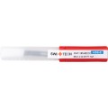 Gwintownik M6x1 HSS-E HSS-Co uniwersalny do różnych materiałów 6H nakrój B din371 din376 rowki proste przelotowy maszynowy czarny pasek Swisstech SWT1858521X