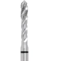Gwintownik M6x1 HSS-E HSS-Co uniwersalny do różnych materiałów 6H nakrój C din371 din376 spiralny nieprzelotowy maszynowy czarny pasek Swisstech SWT1858571X