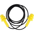 REUSEABLE EARPLUG 27dB YELLOW PLUG BLACK CORD (50 PAIRS) Tuffsafe TFF9581700K