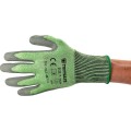 Rękawice PU CUT 5 GLOVE GREEN SZ.7 Tuffsafe TFF9614871B
