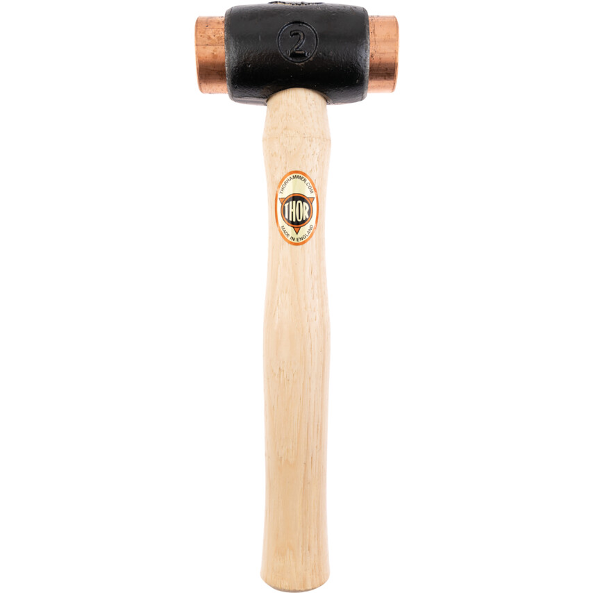 Młotek miedziany 38mm 1,3kg z wymiennymi miedzianymi końcówkami rozmiar 2 04-312 Thor Hammer THO5270162J THO-527-0162J