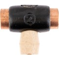 Młotek miedziany 38mm 1,3kg z wymiennymi miedzianymi końcówkami rozmiar 2 04-312 Thor Hammer THO5270162J THO-527-0162J