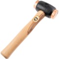 Młotek miedziany 44mm 2kg z wymiennymi miedzianymi końcówkami 04-314 rozmiar 3 Thor Hammer THO5270163K