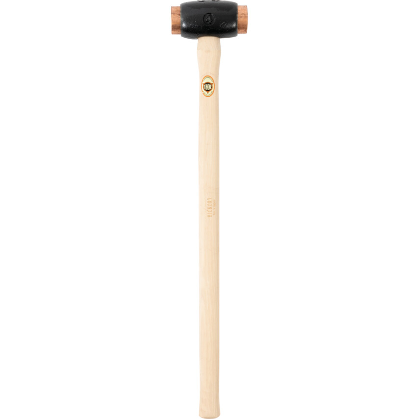 Młotek miedziany 50mm 3,3kg długi 760mm z wymiennymi miedzianymi końcówkami 04-317 rozmiar 4 Thor Hammer THO5270165M