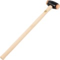 Młotek miedziany 50mm 3,3kg długi 760mm z wymiennymi miedzianymi końcówkami 04-317 rozmiar 4 Thor Hammer THO5270165M