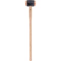 Młotek miedziany 70mm 6kg długi 915mm z wymiennymi miedzianymi końcówkami 04-322 rozmiar 5 Thor Hammer THO5270167P