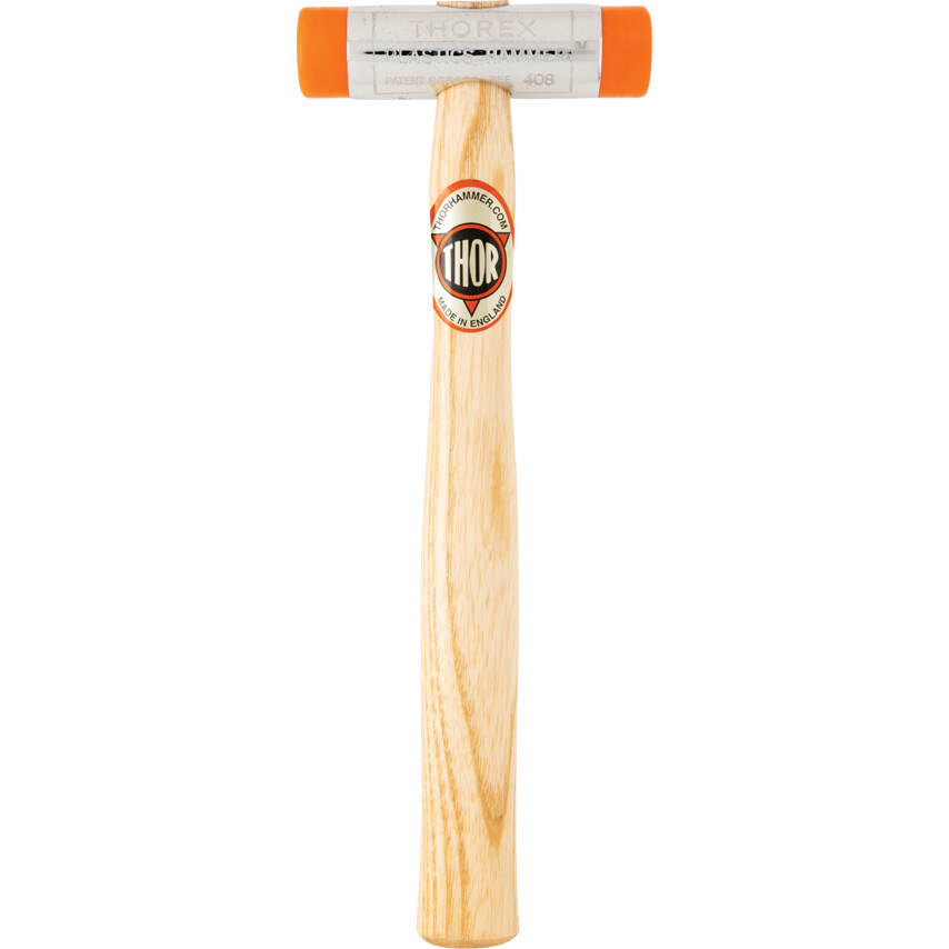 Młotek Thorex z nakładkami tworzywa sztucznego 25mm drewniana rękojeść 07-408 1" Thor Hammer THO5270201B