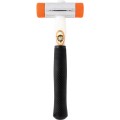 Młotek z końcówkami plastikowymi nylonowymi 38mm 07-412 trzonek z tworzywa Thor Hammer THO5270204E  THO-527-0204E