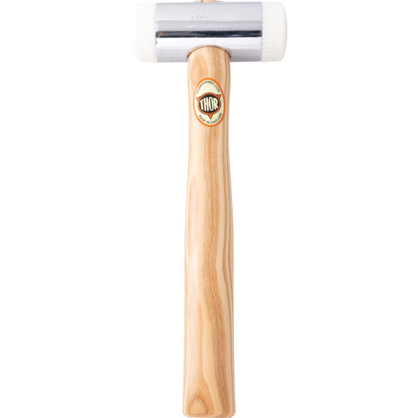 Młotek Thorex 44mm 900g z nakładkami nylonowymi 12-714N trzonek drewniany Thor Hammer THO5270323R