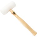 Młotek plastikowy 50mm 325g blacharski polietylenowy z tworzywa drewniany trzonek Thor 23-8116 Thor Hammer THO5270372E