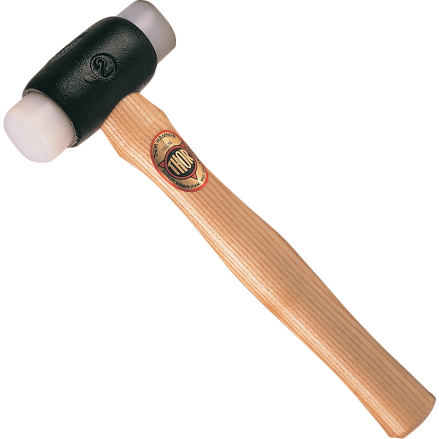 Młotek z nakładkami z tworzywa 32mm 600g 18-910 rozmiar 1 Thor Hammer THO5270401B MTM
