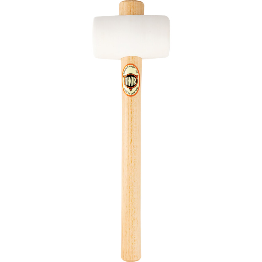 Młotek gumowy biały 54mm 300g 61-952W Thor Hammer THO5270446E