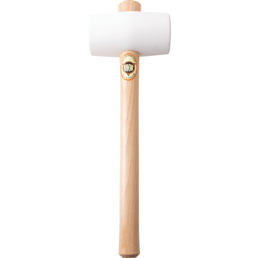 Młotek gumowy biały 64mm 300g 61-953W Thor Hammer THO5270448G