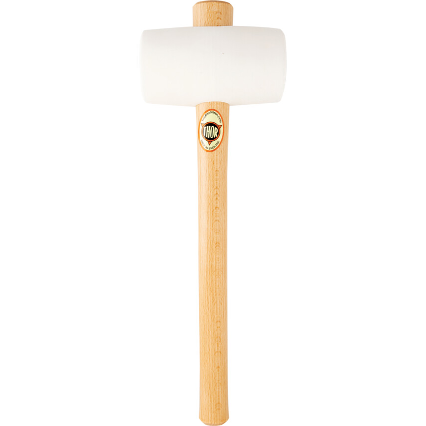 Młotek gumowy biały 74mm 725g 61-954W Thor Hammer THO5270450J