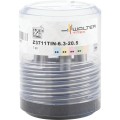 Z3711 90D HSS TiN COAT 6PCE C/SINK SET 6.3-20.5mm Walter Titex TTX0209050E