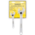Zestaw kluczy nastawnych 6" i 10" CrV Yamoto YMT5013400K