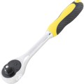Grzechotka 3/8" 72 zęby gumowa rękojeść Yamoto YMT5824944K