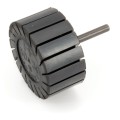 Uchwyt 60x30mm do taśm opasek ściernych trzpień gumowy nacięty walcowy York Abrasives YRK2054520K
