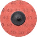 Krążek ścierny 75mm P40 szybkowymienny 1szt. AlOx York Abrasives YRK2055320K