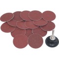Zestaw krążków ściernych 50mm AlOx 17szt. York Abrasives YRK2059500K
