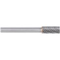 Pilnik obrotowy 8mm x19mm węglikowy cylindryczny uzębienie czołowe York Abrasives YRK2100206K
