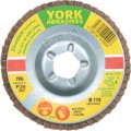 Tarcza ścierna 115x22mm P36 korund cyrkonowy York Abrasives YRK2208110K