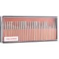 Pilniki diamentowe obrotowe 3mm 30szt. komplet York Abrasives YRK2109900K