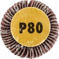 Ściernica trzpieniowa 30x10mm P80 6mm listkowa York Abrasives YRK2201574K