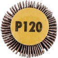 Ściernica trzpieniowa 30x10mm P120 6mm listkowa York Abrasives YRK2201576K