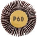 Ściernica trzpieniowa 40x15mm AlOx P60 6mm listkowa York Abrasives YRK2202010K