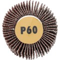 Ściernica trzpieniowa 40x25mm AlOx P60 6mm listkowa York Abrasives YRK2202410K