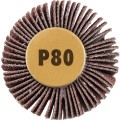 Ściernica trzpieniowa 40x30mm AlOx P80 6mm listkowa York Abrasives YRK2202620K