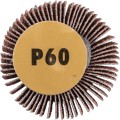 Ściernica trzpieniowa 50x15mm AlOx P60 6mm listkowa York Abrasives YRK2203010K