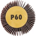 Ściernica trzpieniowa 50x20mm AlOx P60 6mm listkowa York Abrasives YRK2203510K-1