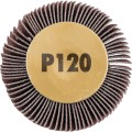 Ściernica trzpieniowa 50x25mm AlOx P120 6mm listkowa York Abrasives YRK2203830K