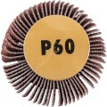 Ściernica trzpieniowa 50x30mm AlOx P60 6mm listkowa York Abrasives YRK2203910K