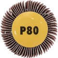Ściernica trzpieniowa 50x30mm AlOx P80 6mm listkowa York Abrasives YRK2203920K