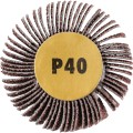Ściernica trzpieniowa 60x20mm AlOx P40 6mm listkowa York Abrasives YRK2204000K