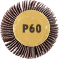 Ściernica trzpieniowa 60x20mm AlOx P60 6mm listkowa York Abrasives YRK2204010K