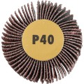 Ściernica trzpieniowa 60x30mm AlOx P40 6mm listkowa York Abrasives YRK2204500K