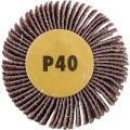 Ściernica trzpieniowa 60x40mm AlOx P40 6mm listkowa York Abrasives YRK2205000K