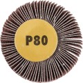 Ściernica trzpieniowa 60x40mm AlOx P80 6mm listkowa York Abrasives YRK2205020K