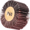 Ściernica trzpieniowa 80x40mm AlOx P60 6mm listkowa York Abrasives YRK2206010K